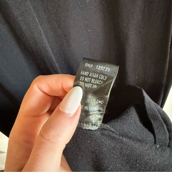 Tuckernuck Pomander Place Black Double Knit Lennox Maxi Dress Size Small - Picture 9 of 10